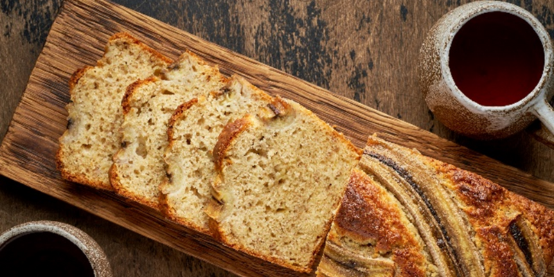 Rețeta FIT: banana bread