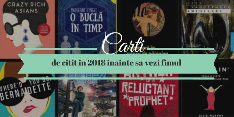 UPfit Book Club: 11 cărți pe care să le citești înainte să vezi filmul