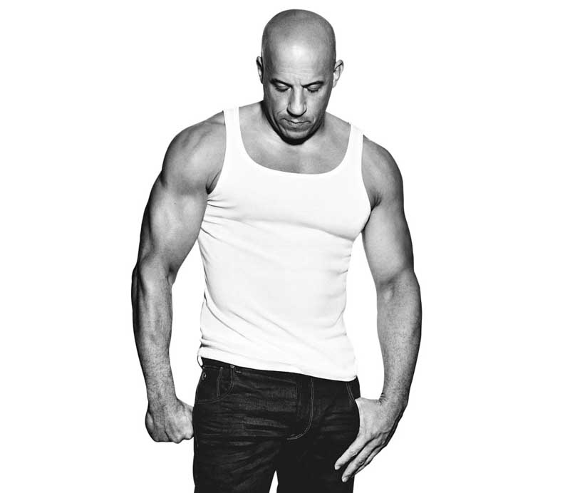 vin diesel workout