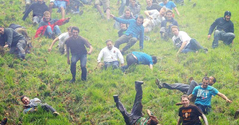 cheese rolling