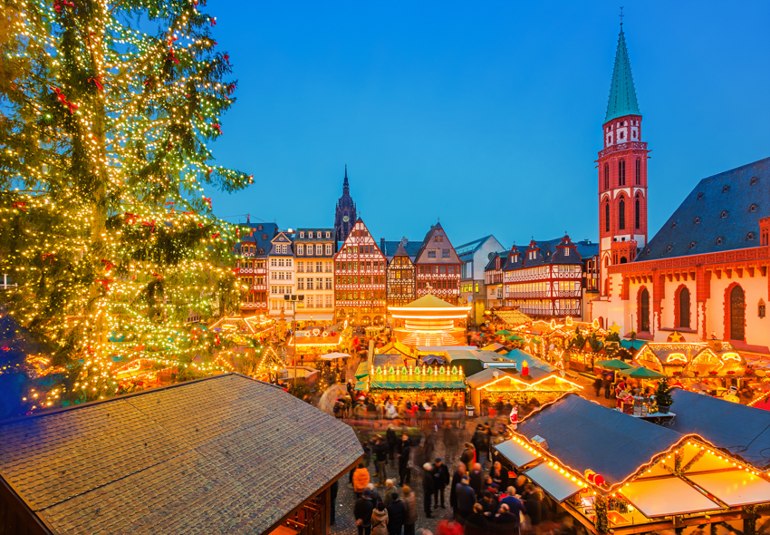 targul de craciun din frankfurt