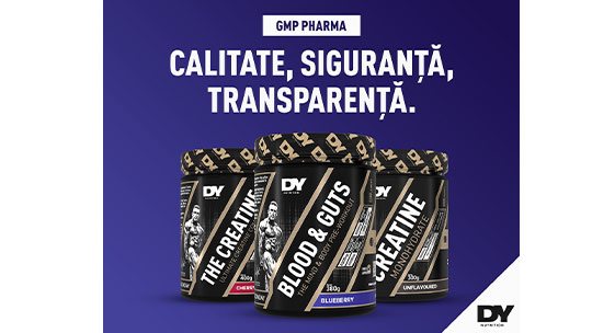 Voucher exclusiv DY Nutrition: reduceri pentru suplimente